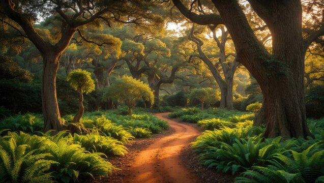 Enjoy a scenic outdoor walk amidst Ireland's countryside and woodland at Massy's Estate
