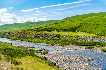 Welsh countryside in Elan Valley