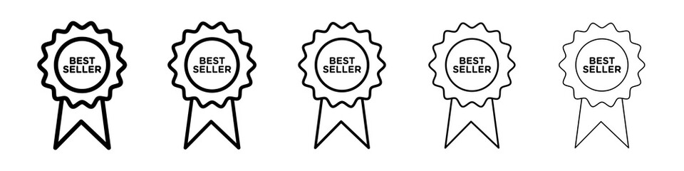 Best seller icon concept. graphic design, logo, Web, UI.