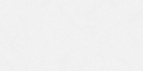 Abstract topographic contour map on white background concept. Topo map with elevation. Contour map. Geographic World Topography map grid abstract.