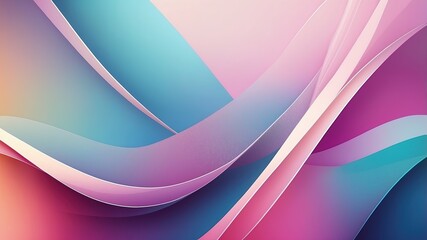 Fototapeta premium Arte abstracto con efectos luminosos y ondas dinámicas que generan un cautivador degradado cromático para fondos artísticos contemporáneos