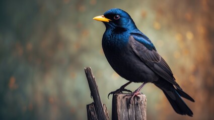 Obraz premium Blackbird male