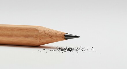 Graphite-Pencil-Sharpened-Spirals-Dust