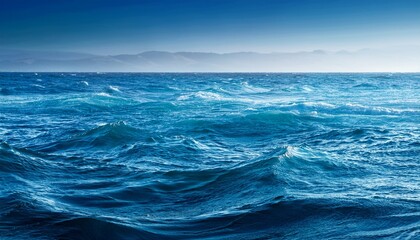 Fototapeta premium abstract blue ocean gradient background