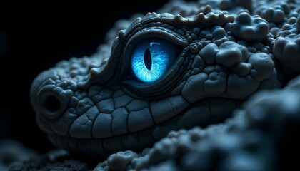 black and white dragon