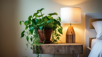 Indoor Plant Hanging Concepts for Bedrooms