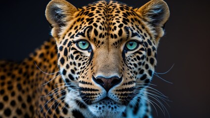 Fototapeta premium Close-up of a Leopard