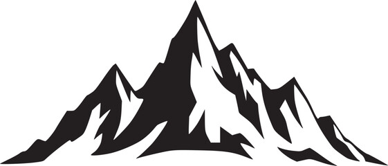 black mountain silhouette tattoo ideas