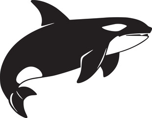 black orca silhouette tattoo ideas