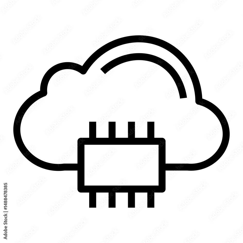 Poster firmware vector icon