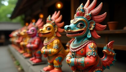 chinese dragon statue