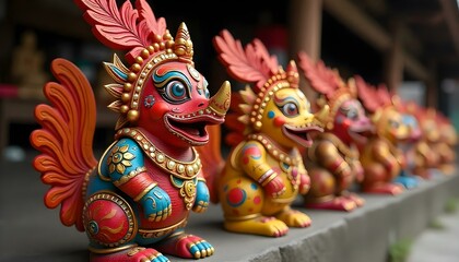 chinese dragon sculpture