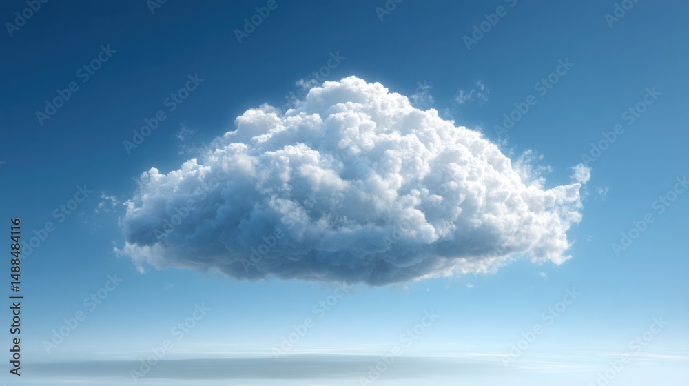 Poster conceptual representation of a man with a horse in a cloud-hosted basic income rollout map icon conc