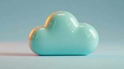 Cloud native public debt planner icon concept illustrating dynamic fiscal management and strategic insights for debt analysis