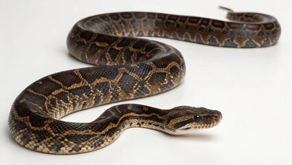 Cuban Boa on studio background