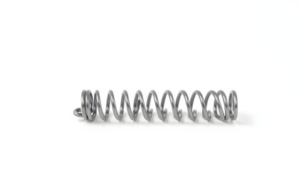 Spring mechanics demonstration workshop educational video indoor close-up engineering concepts