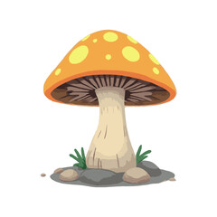 Refined Mythical Cartoon Mushroom