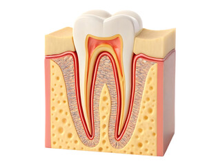 3D Anatomical Tooth Cross-Section for Dental Education