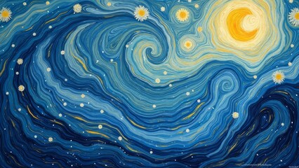 Starry Sky Style Tree Images