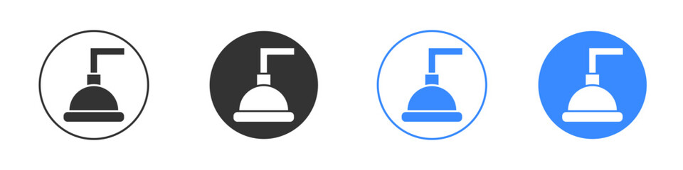 Shower icon editable flat vector illustration concept.