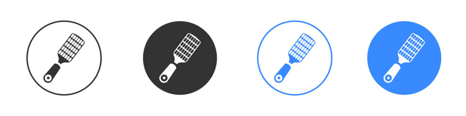 Microplane grater icon editable flat vector illustration concept.