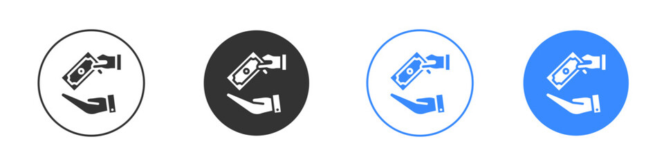 loan icon editable flat vector illustration concept.