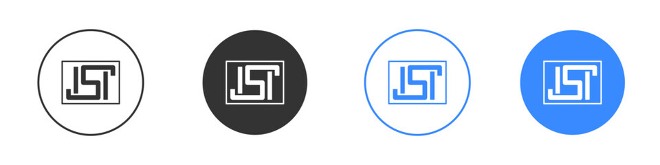 ISI mark icon editable flat vector illustration concept.