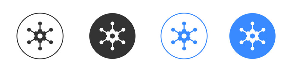 Frameworks icon editable flat vector illustration concept.