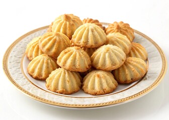 a-plate-filled-with-numerous-small--fried-pastries