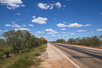 Great Northern Highway at Cockatoo Bridge over Minnie River, Western Australia, Australia
