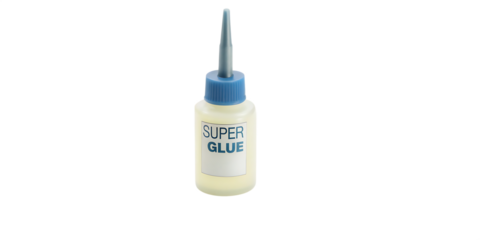 Glue bottle isolated on transparent background.PNG