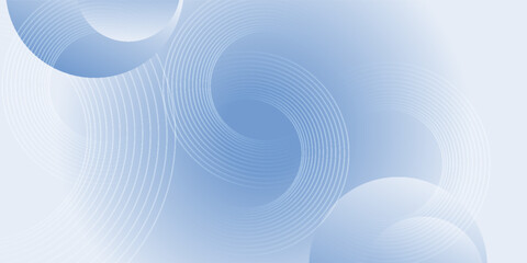 Abstract blue modern background with circle elements. eps 10