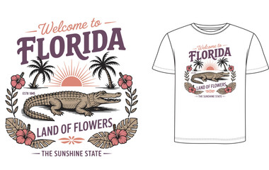 Florida T Shirt Design