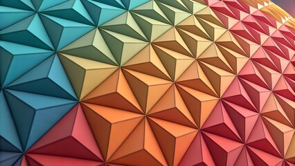 Mural wallpaper geometrical creative style high quality AI generated image.

