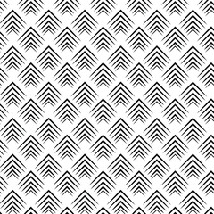 Art deco seamless pattern. Modern stylish texture. Regularly repeating geometrical pattern with thin corner lines, rhombuses. Vector abstract seamless