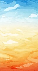 Summer Sky Gradient Background.