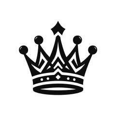 king crown vector icon