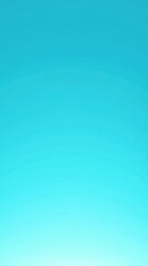 Vibrant turquoise background with gradient shades embracing a tranquil atmosphere