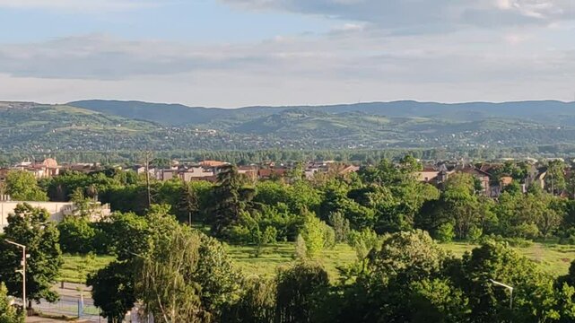 Fruska Gora mountian in Serbia