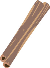 stylized Cinnamonm, Cinnamomum, spice and flavor