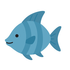 Cute fish. ideal for cheerful designs. Great for children's artwork, greeting cards, and social media posts