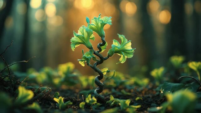A forest plant I recently spotted that is fascinating and merits investigation into its identity