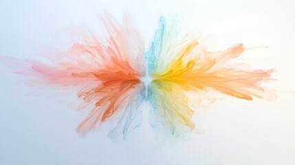 Abstract digital art piece that appears to be made up of multiple colors.