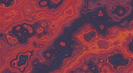 Abstract Liquid Paint Flow Art