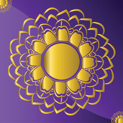 Luxury mandala design