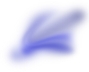 Blue Organic Blob Shape Gradient Background