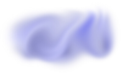 Blue Organic Shape with Fluid Texture