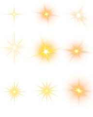 Vector transparent sunlight special lens flare light effect.