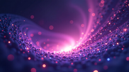 swirling vortex purple light dances across darkened background wispy notes coalesce ethereal melodies illuminated soft