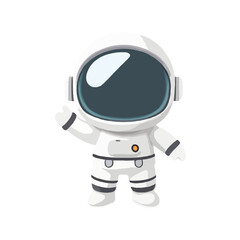 Refined Animated Space Astronaut Design